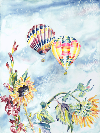 Balloons / Sunflower Spectators